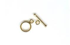 B. ORO 18K BF25  Broche T 14mm chico (1 pza)