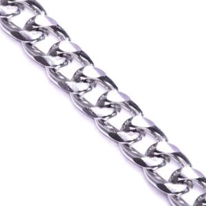 Cadena Aluminio K16610 Nickel 5x7mm (1 mto)