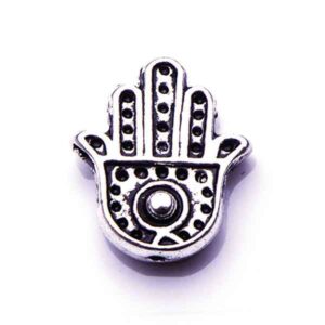 CU.121 Pewter PA Cuenta Mano 11mm (3 pzas)