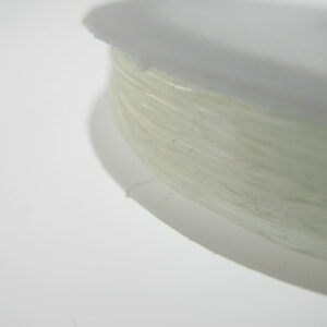 Rollo Elástico transparente 0.6 mm- 19mts aprox  (1 pza)