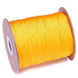 Cordon Italiano 1mm- Amarillo Fuerte 200m (1 rollo)