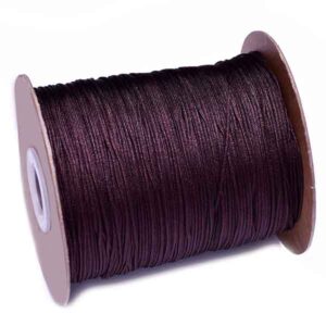 Cordon Italiano 1mm- Café Oscuro 200m (1 rollo)