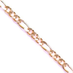 B. ORO 18K BCH29 Cadena Cartier 3x1-36cm aprox (1 grm)