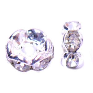 Rondel Brillantes Plateado #6 Tornaso (6 pzas)