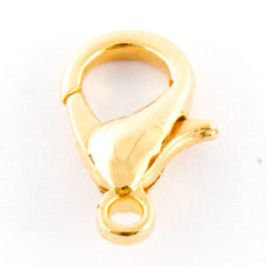 Chapa Oro Broche Ballena 12mm (3 pzas)