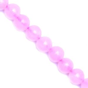 04-03 Cuarzo Rosa Bola 4mm- 38 cm aprox. (1 tira)