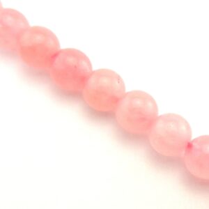 04-03 Cuarzo Rosa Bola 8mm 38cm aprox. (1 tira)