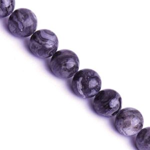 Jaspe Blackpicture Bola 6mm 37cm aprox. (1 tira)