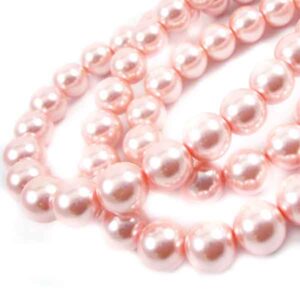 Cristal Perla 8mm 47-Rosa Pastel 41cm aprox. (1 tira)