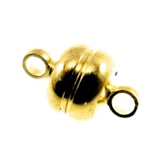 Broche Iman chico 7mm Gold (2 pzas)