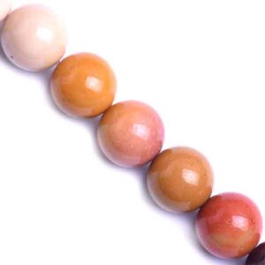 Jaspe Moukaita Bola 8mm 37cm aprox. (1 tira)