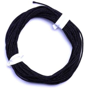 Cordon Italiano 1mm- Negro (5 mts)