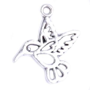 D. Pewter PA Dije Colibrí 16mm (3 pzas)