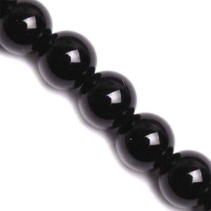 Onyx Bola 8mm- 37cm aprox. (1 tira)