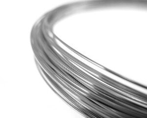 Aro de memoria para collar plateado 130mm (1 grm)