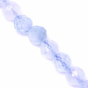LD775 Aquamarina Bola Fac 4mm (1 tira)