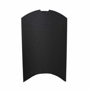 Caja Regalo Almohada Negra 9x15cm (1 pza)