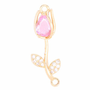 Micropave Separador Tulipan Rosa 30mm Dorado (1 pza)