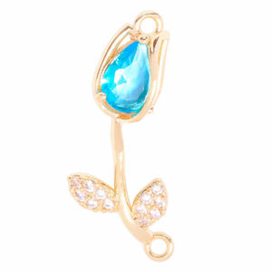 Micropave Separador Tulipan Aqua 30mm Dorado (1 pza)