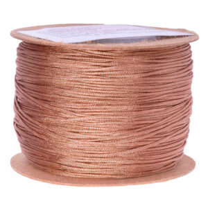 Cordon Italiano 0.8mm 09- Café Claro aprox 100mts (1 rollo)
